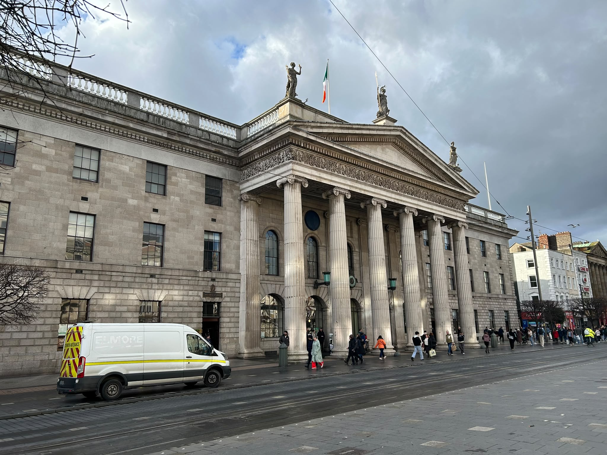 Poles Apart install at the GPO Dublin